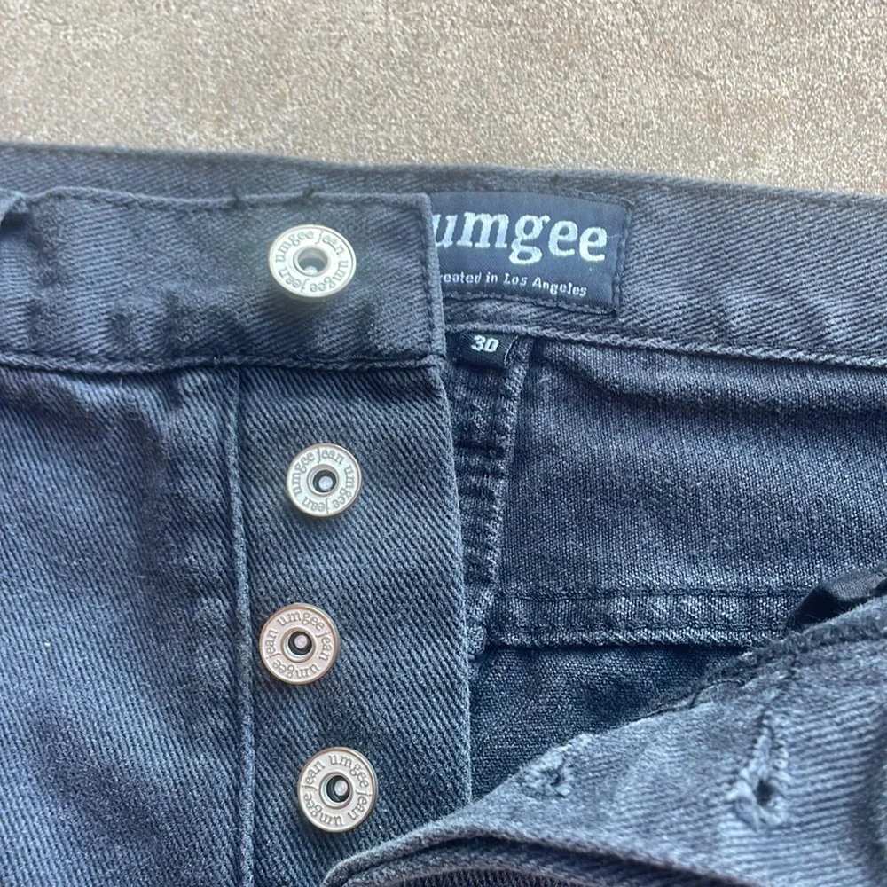Umgee denim charcoal Jean Skirt! 30